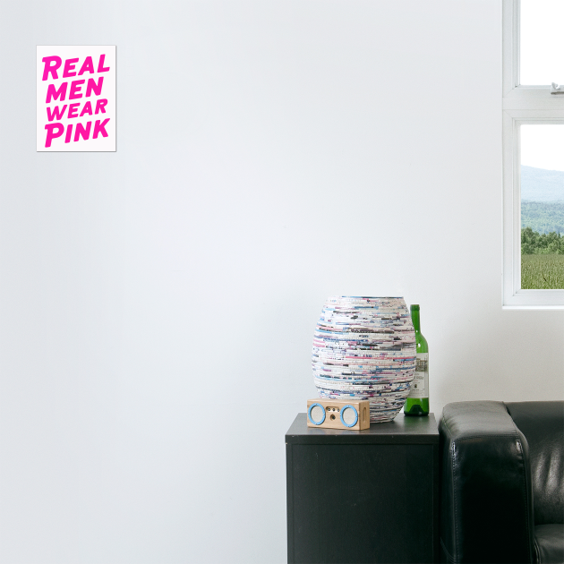 Real men wear pink by CreativeSage